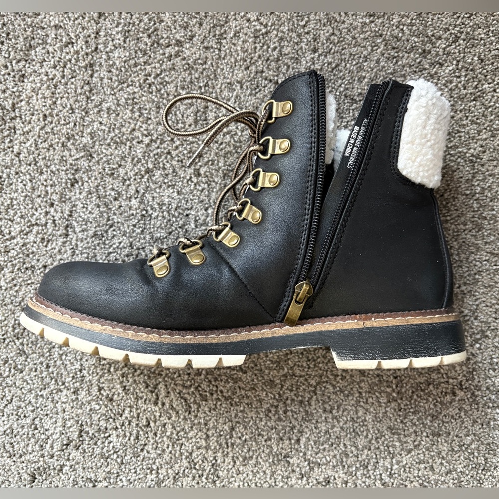 Dunes Women's Conrad Hiker Boots | Black | 8.5 - Picture 9 of 13
